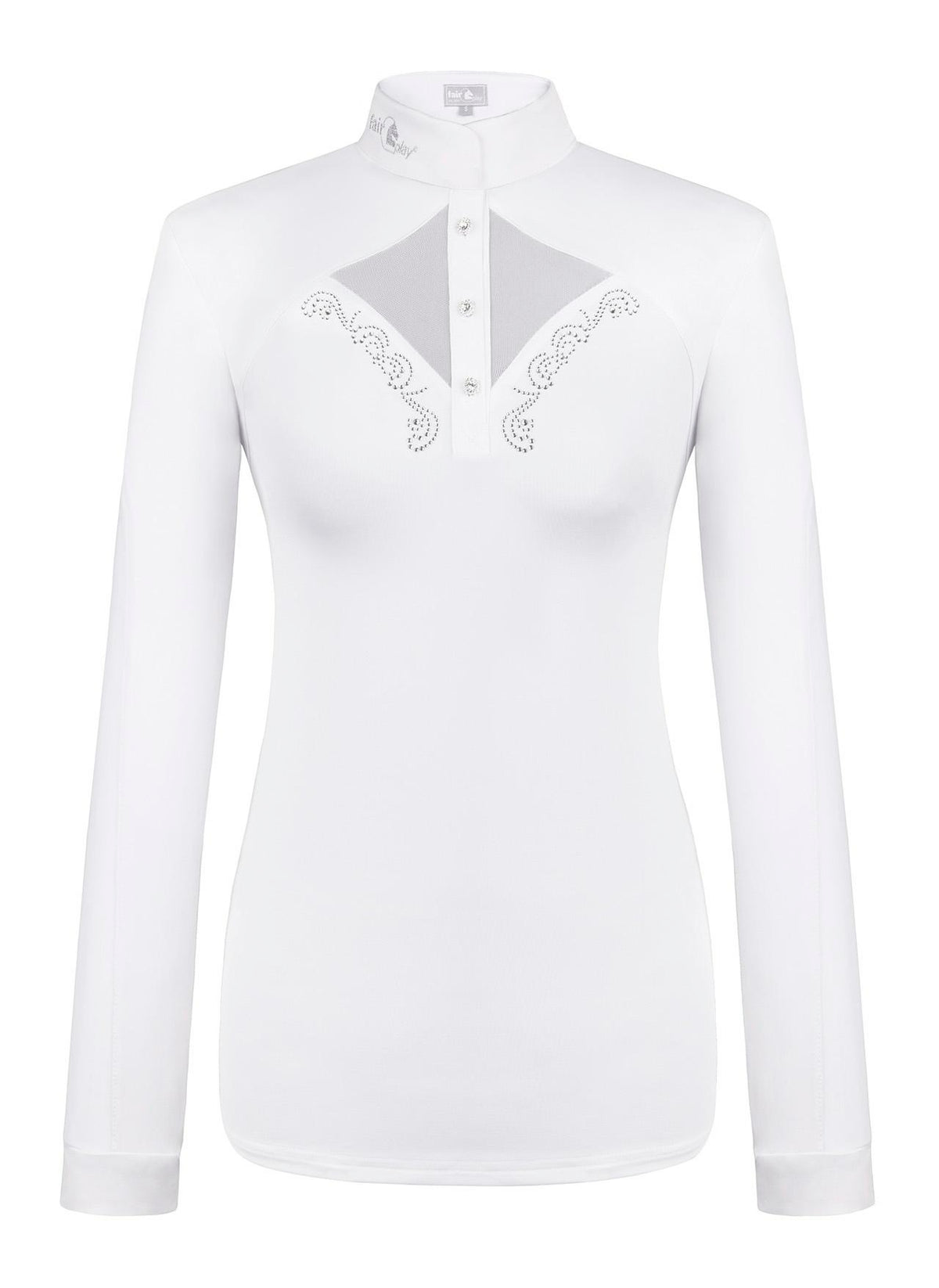 Fairplay CATHRINE LONG SLEEVE - white