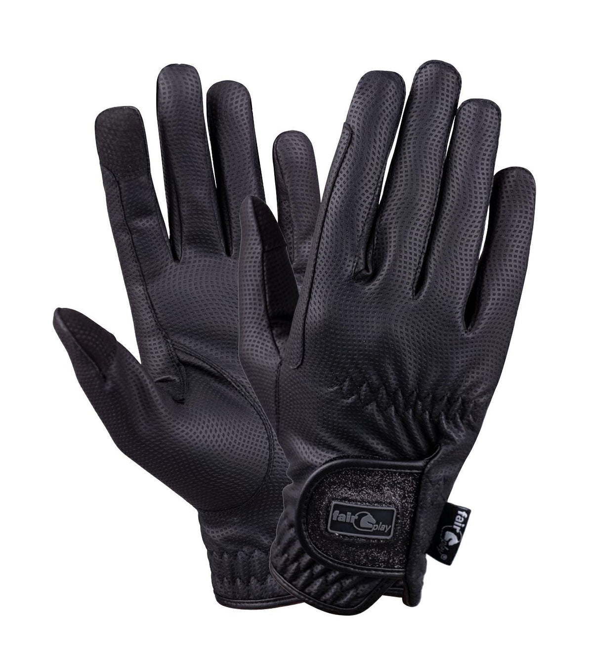 Gants d’équitation Fair Play GLAM – Noir
