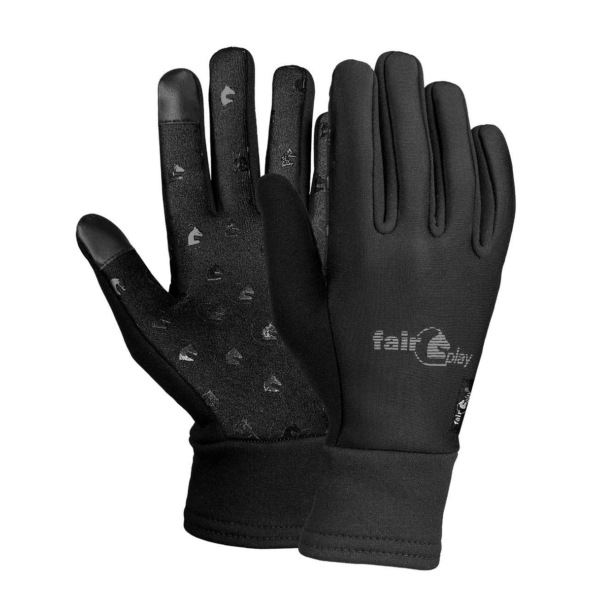 Gants d’équitation Fair Play CORTINA WINTER – Noir