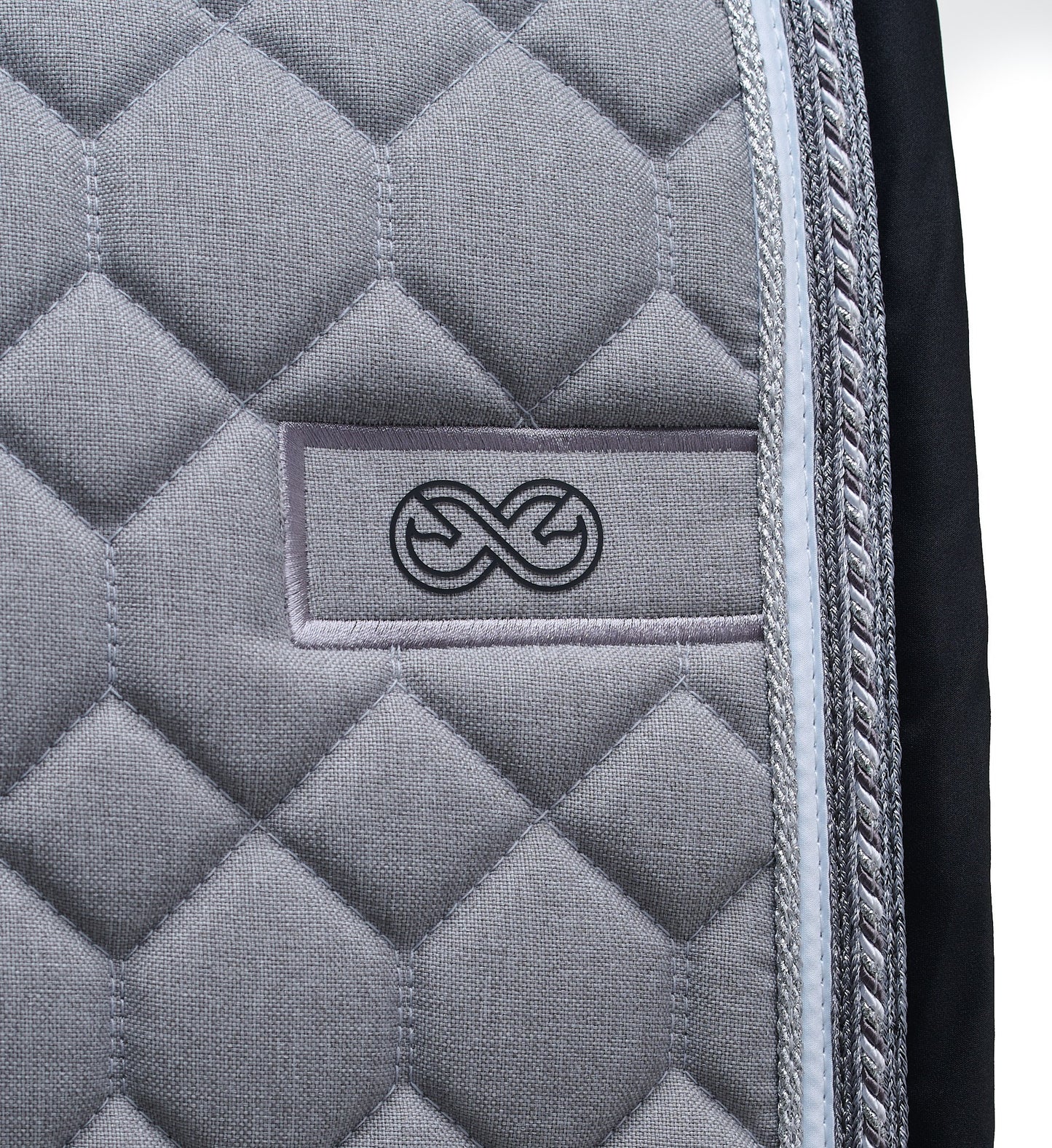 RiderByHorse - tapis infinity - grey melange