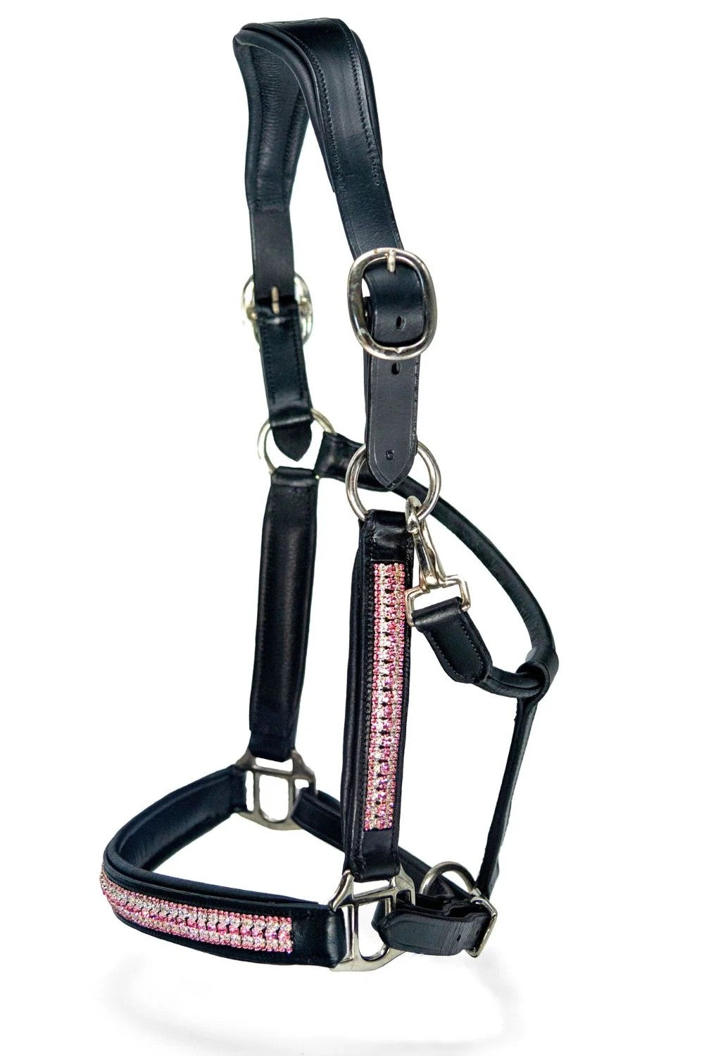 Sparks n bling - licol strass rose