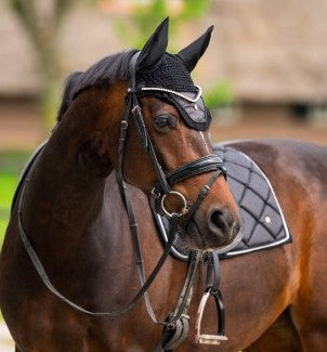 HB - bonnet glitter - noir