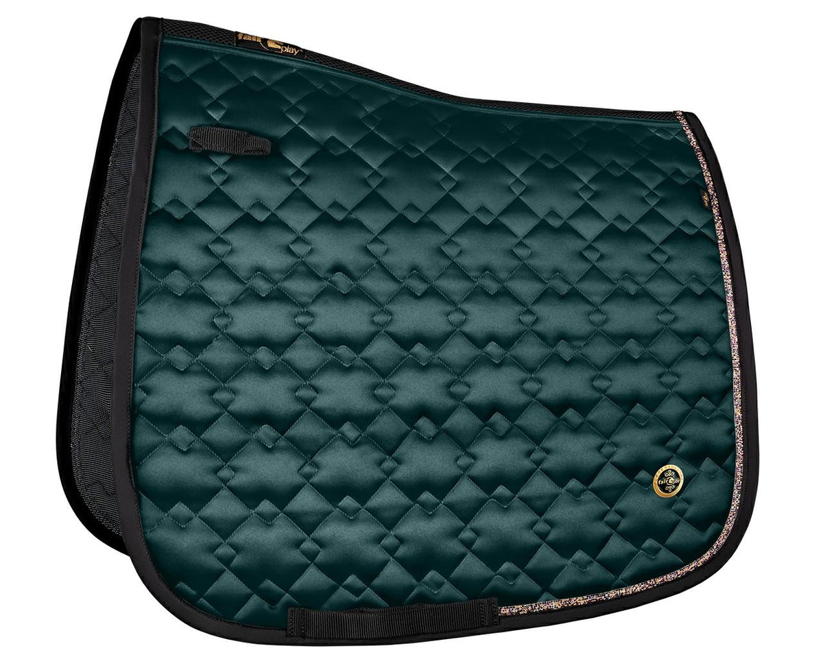 Tapis de selle Fair Play HEMATITE – Vert noble – DRE