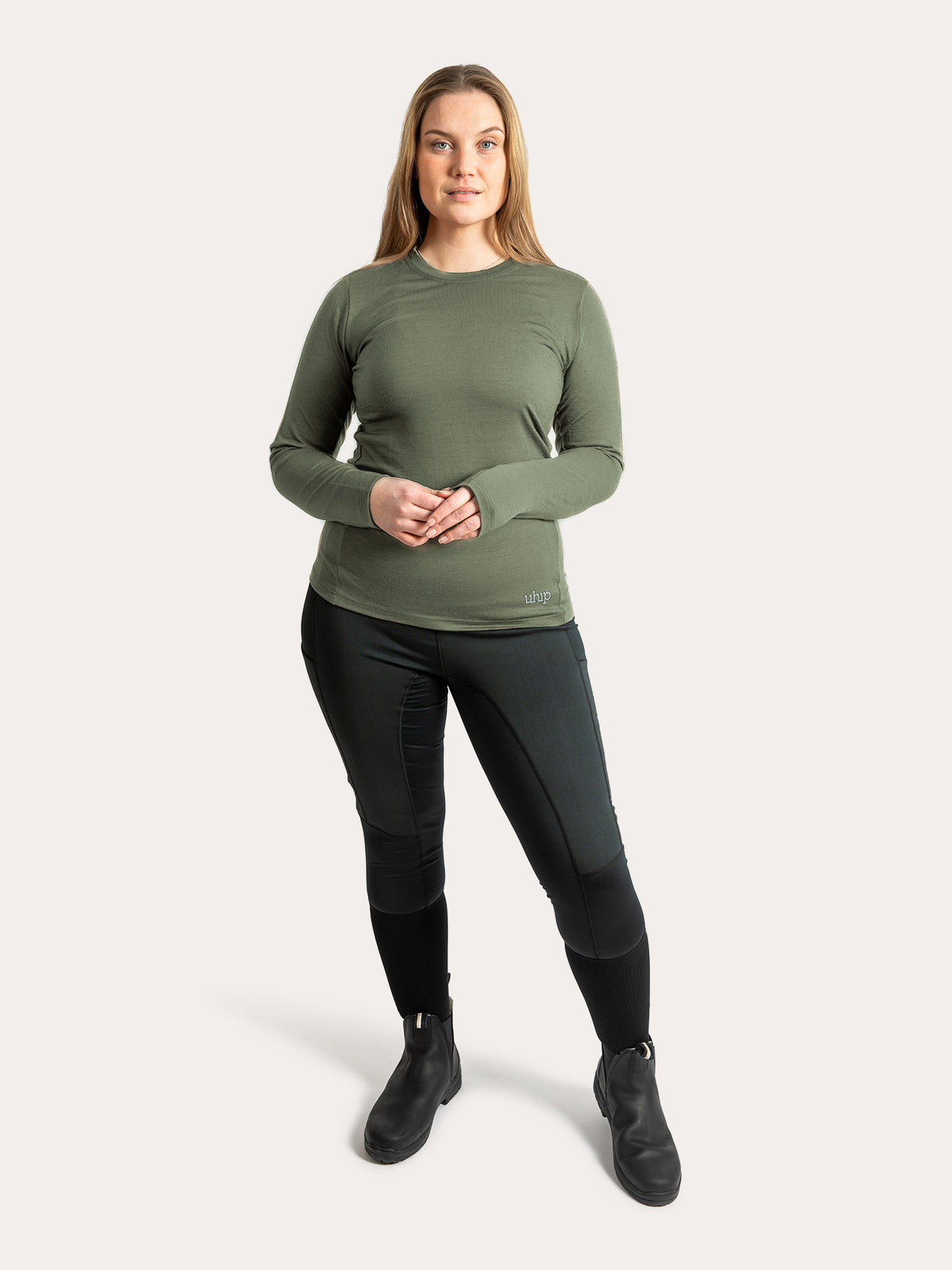 Uhip – T-shirt mérinos manches longues