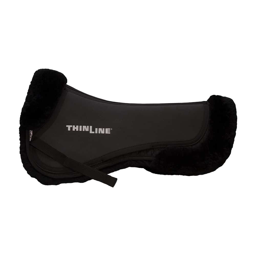 ThinLine Amortisseur Sheepswool Comfort, laine de mouton luxueuse, 100% respectueux des animaux, absorbe 95% des chocs, réduit les mouvements du cavalier