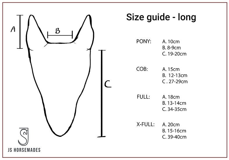 Js horsemades - bonnet Charmaine custom