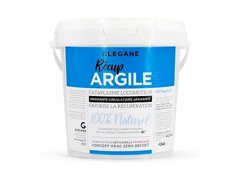 Elegane - cataplasme Récup argile - 1,5KG