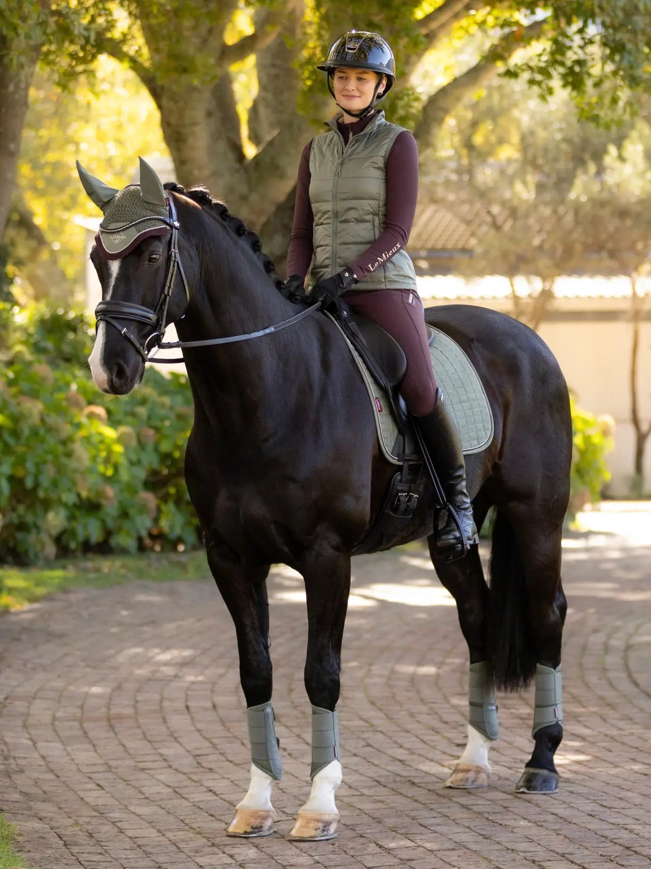 Tapis de dressage Square en suédine - 20 coloris