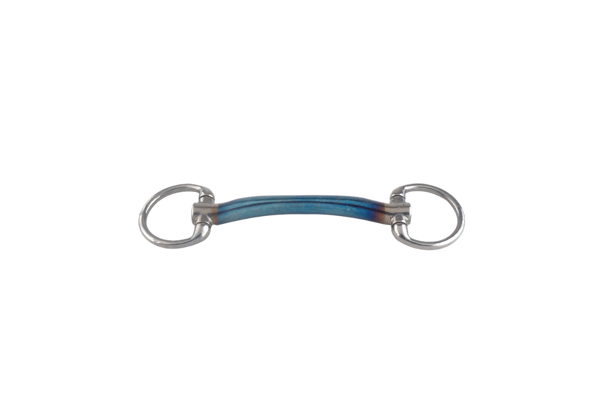 TRUST Sweet Iron eggbutt bradoon-arched-16 – Bleu