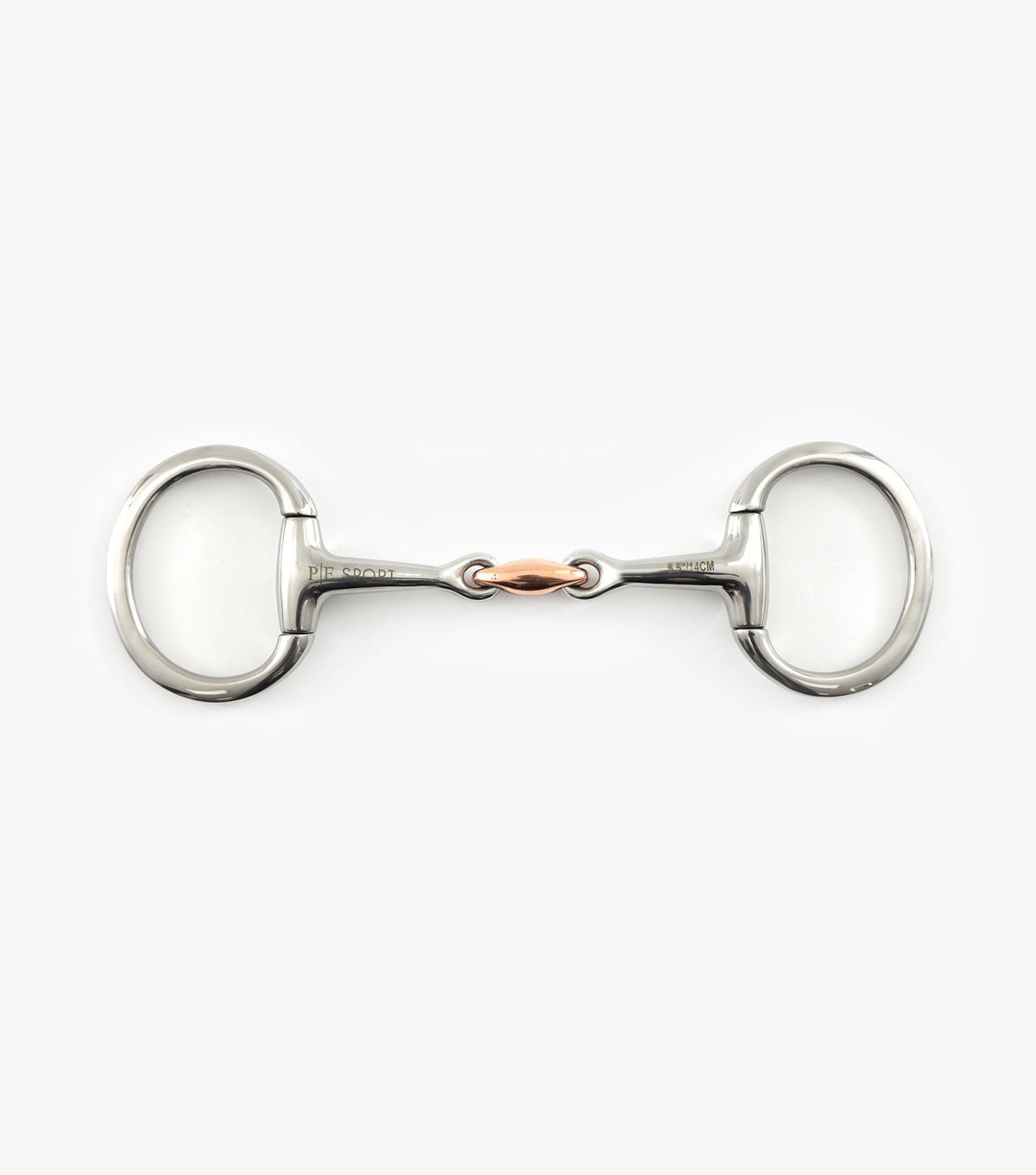 Eggbutt mors simple avec Copper Lozenge