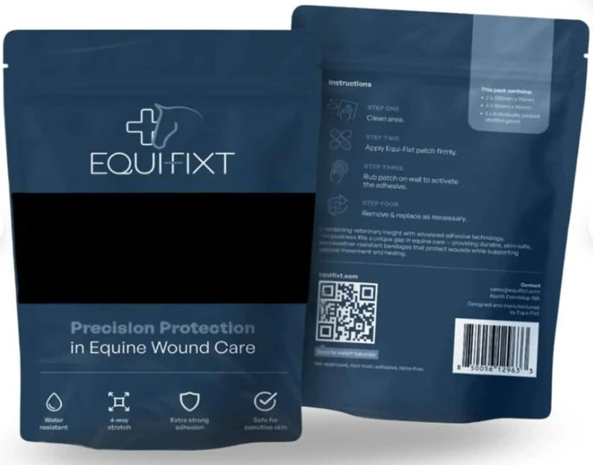 Equi-Fixt Pansement adhésif pour chevaux | EquiFixt Adhesive Kit