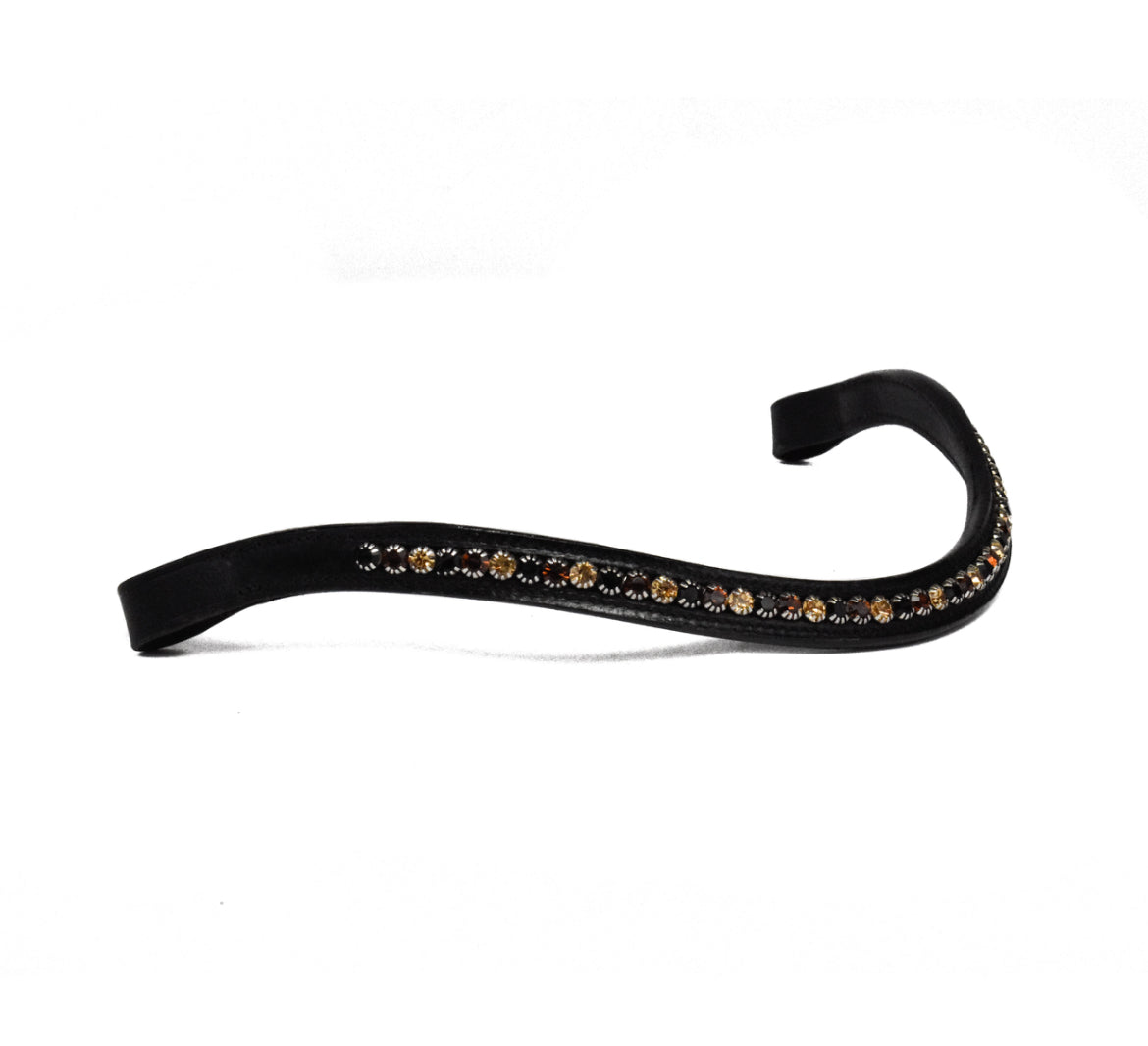 Bridle2fit - frontal gold copper black