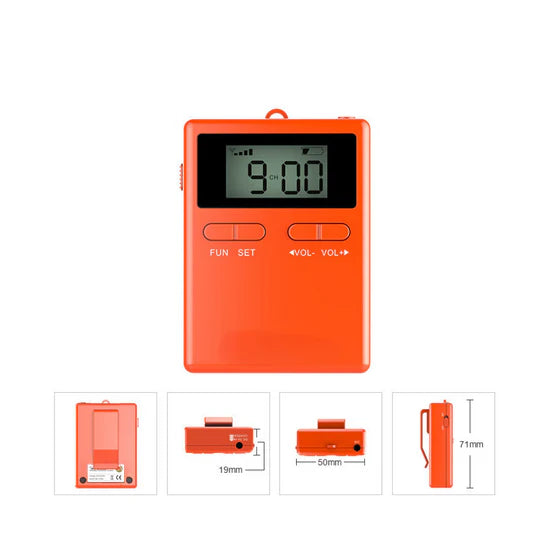 JAequestrian - systeme ecouteurs pro 1 NL team orange