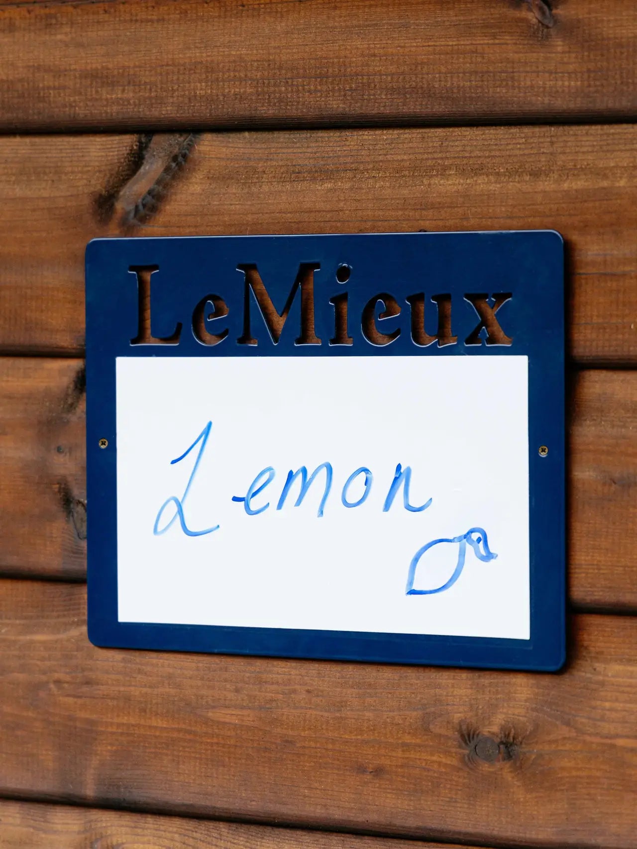 Lemieux - Tableau blanc magnétique pour écuries - 2 coloris