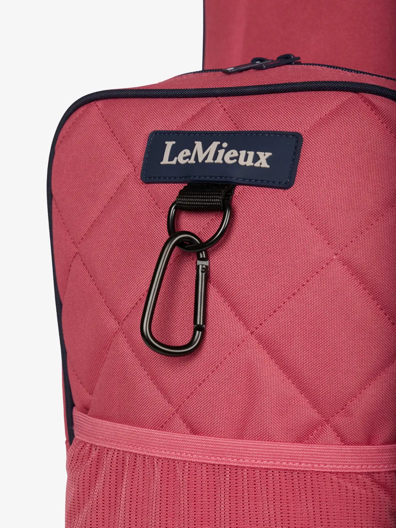 Lemieux - sac à bottes et casque cranberry