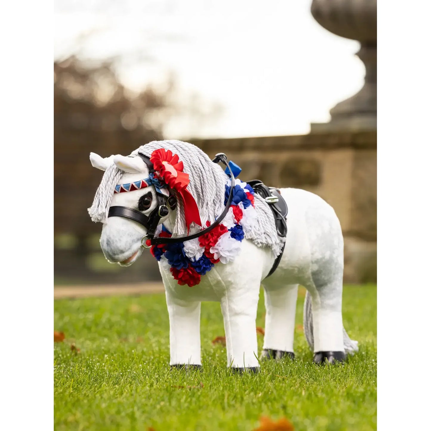 Lemieux - Toy pony - couronne de fleurs
