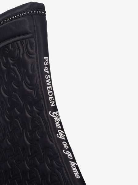 Ps of Sweden - tapis Crystal logo - black stardust