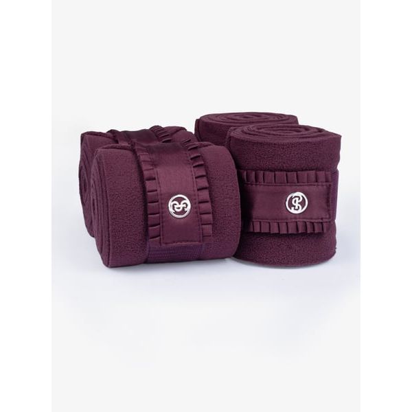 Ps of Sweden - bandes ruffle - plum