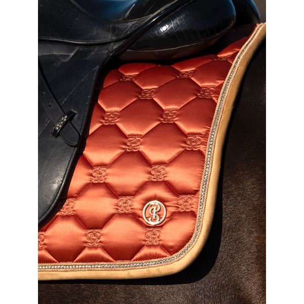 Ps of Sweden - tapis monogram vintage - Chestnut brown