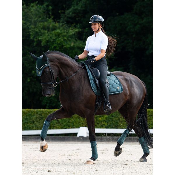 Ps of Sweden - tapis ruffle - midnight green