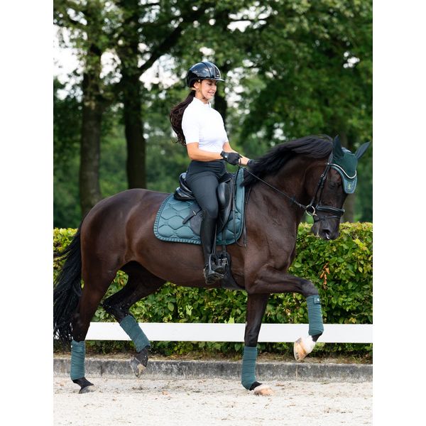 Ps of Sweden - bandes ruffle - midnight green