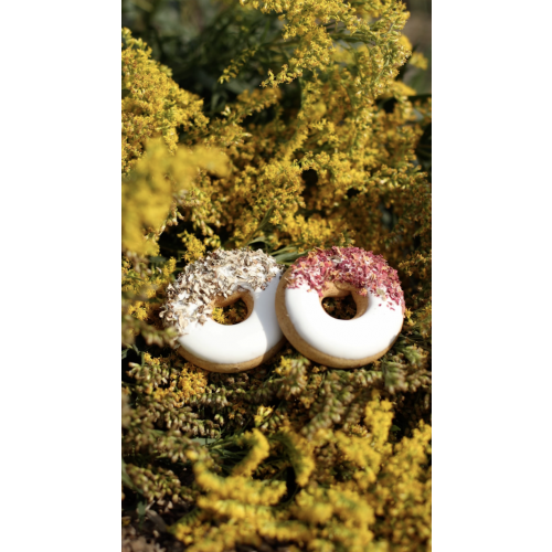 Candy horse - donuts pétales rose