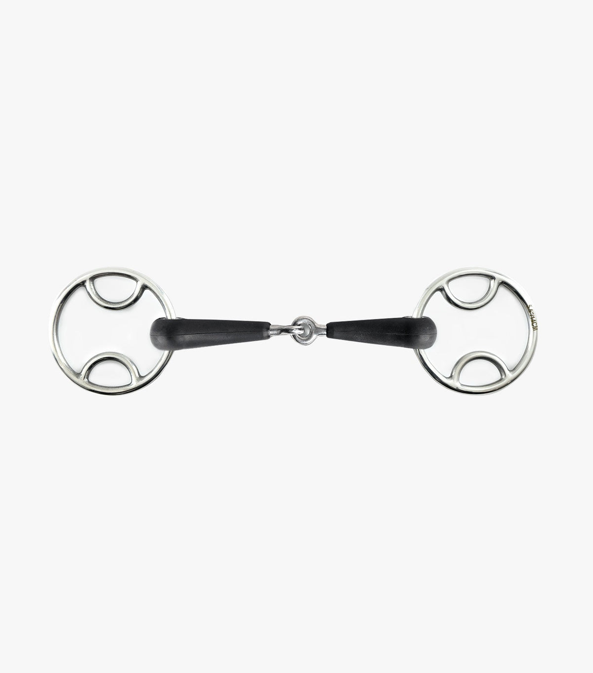 Jointed Rubber Bevel mors