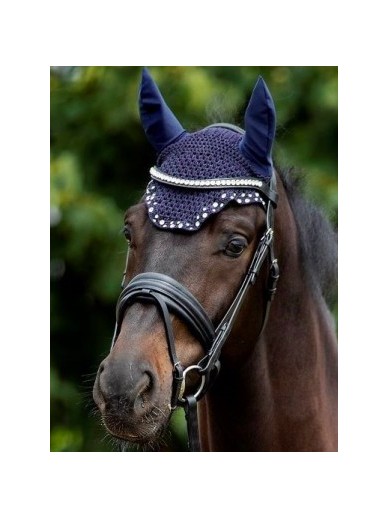 HB - bonnet strass - navy