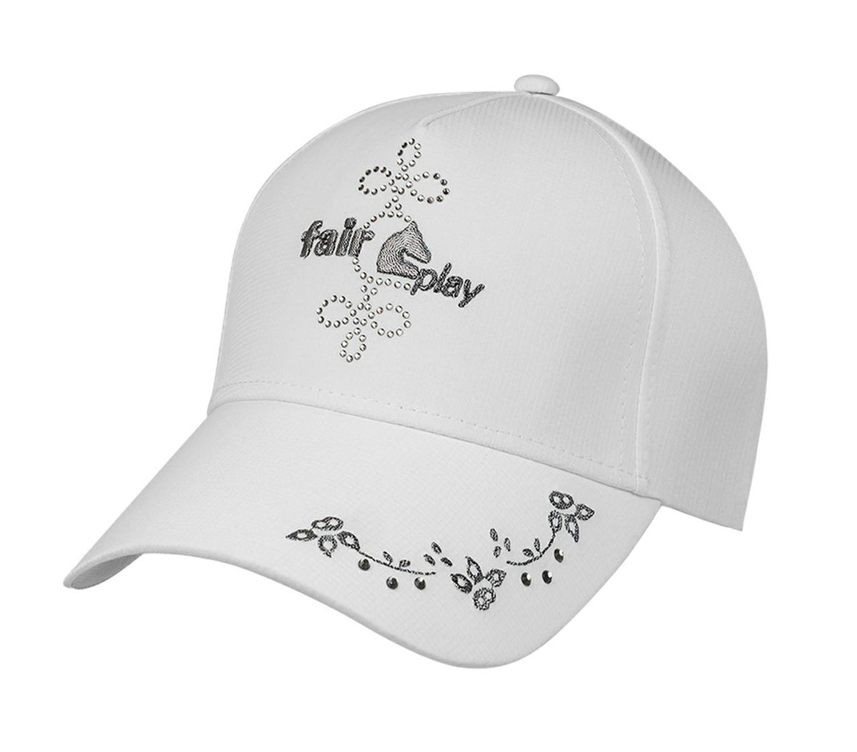 Casquette Fair Play ANTILA FLEUR – Blanc
