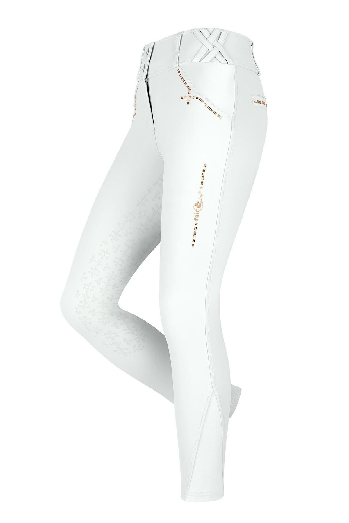 Pantalon de compétition Fair Play LUISA VG – Blanc