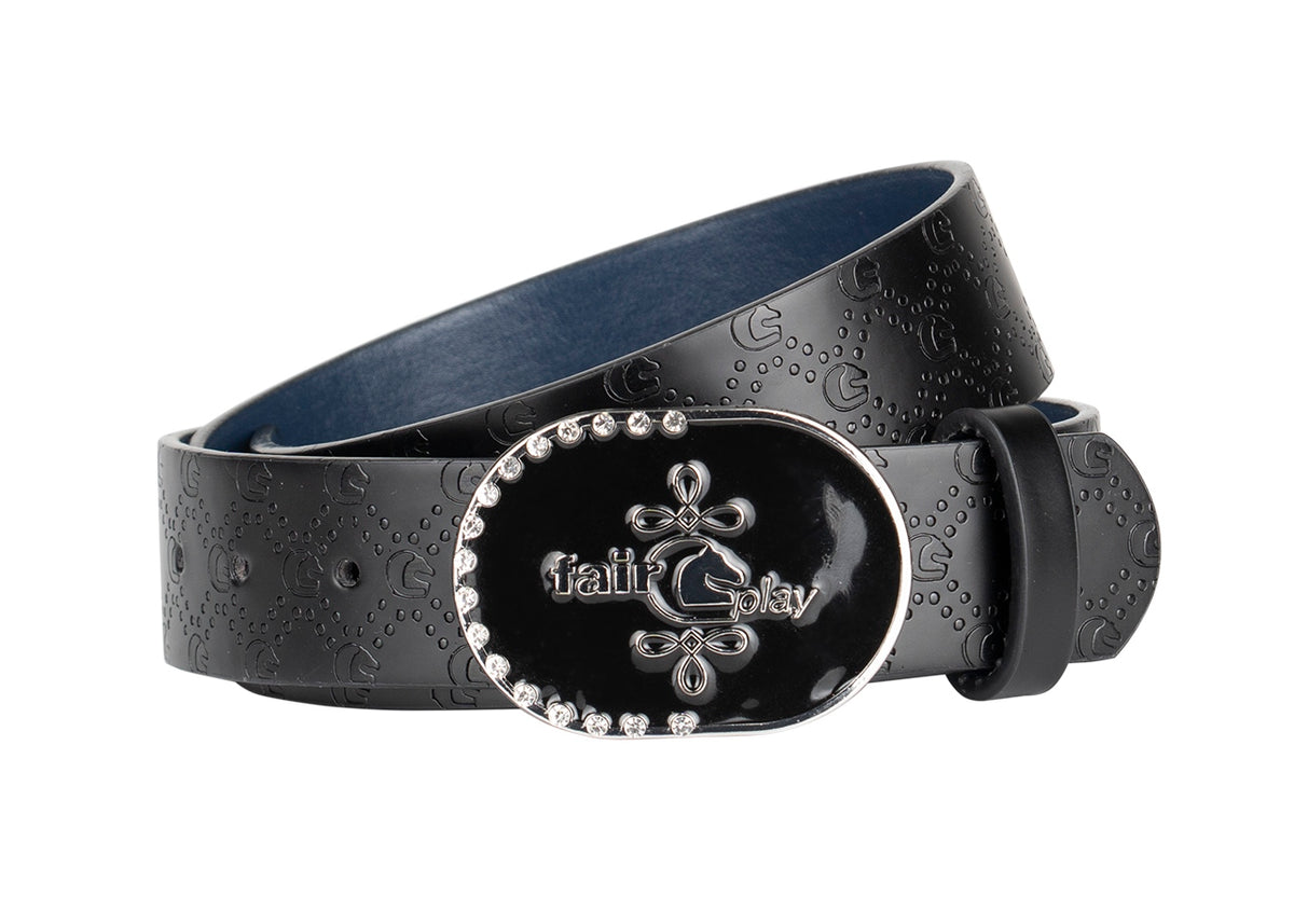 Ceinture réversible Fair Play ASUL – Noir / Marine