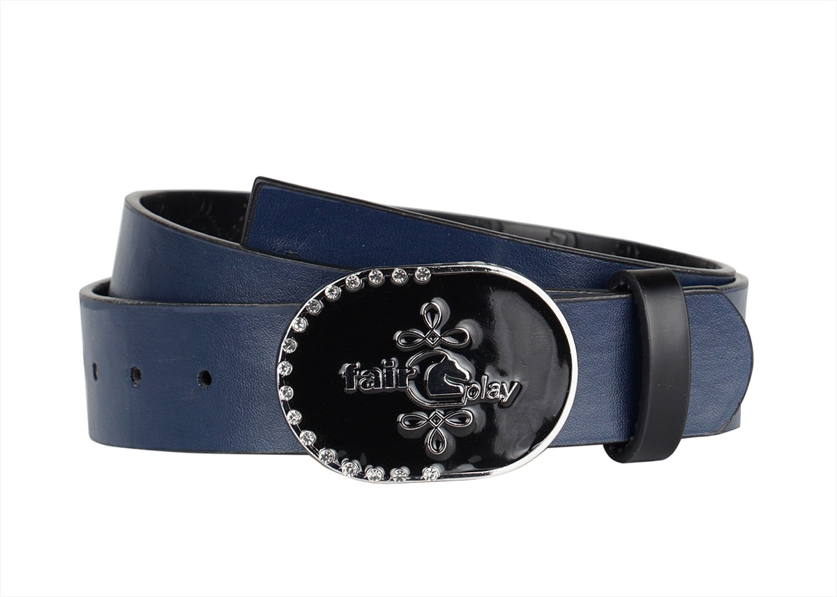 Ceinture réversible Fair Play ASUL – Noir / Marine