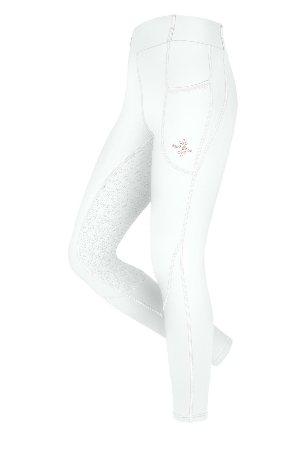 Legging d’équitation Fair Play KINGA – Blanc