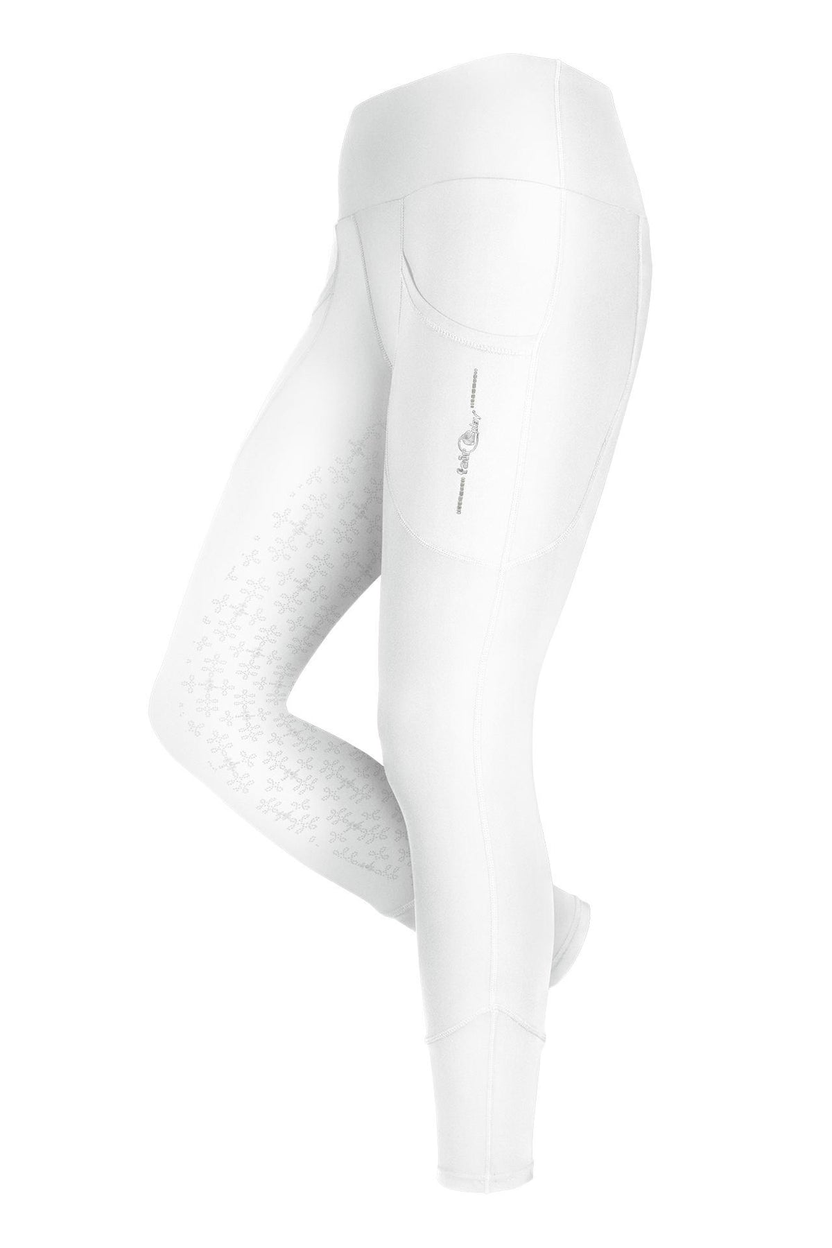 Legging de compétition Fair Play PAULINE 2.0 – Blanc