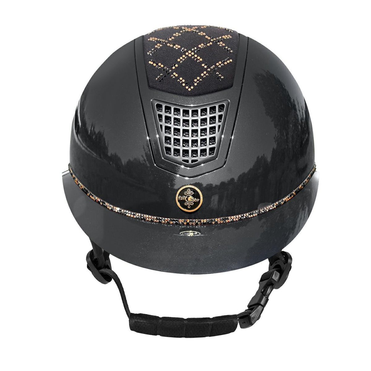Casque Fair Play QUANTINUM 2.0 W-V SPOTLIGHT SHINY VG – Noir