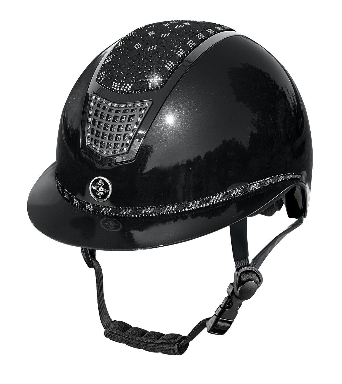 Casque Fair Play QUANTINUM 2.0 W-V EOS SHINY – Noir