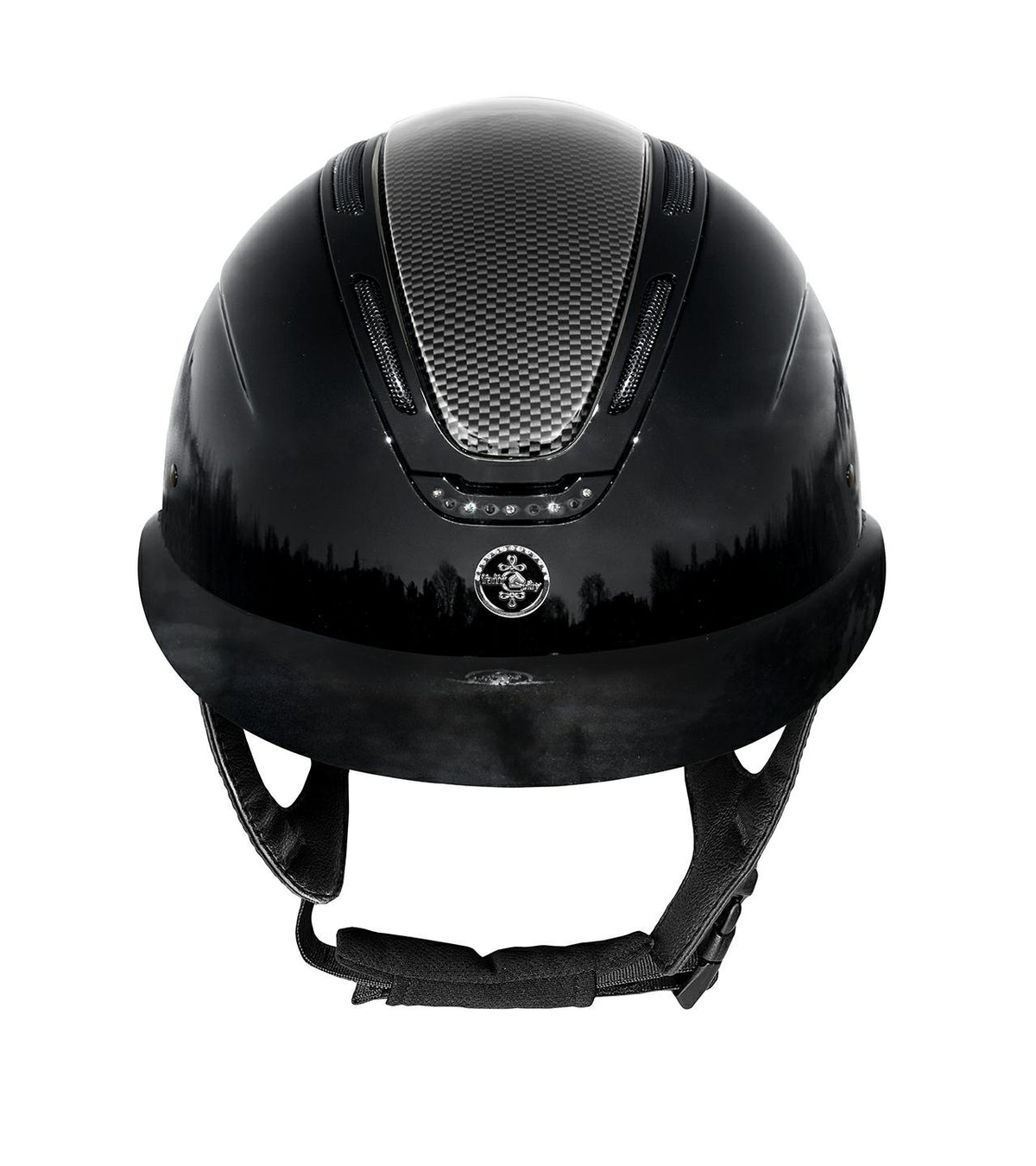 Casque Fair Play EQUILEUS W-V CARBON SHINY – Noir