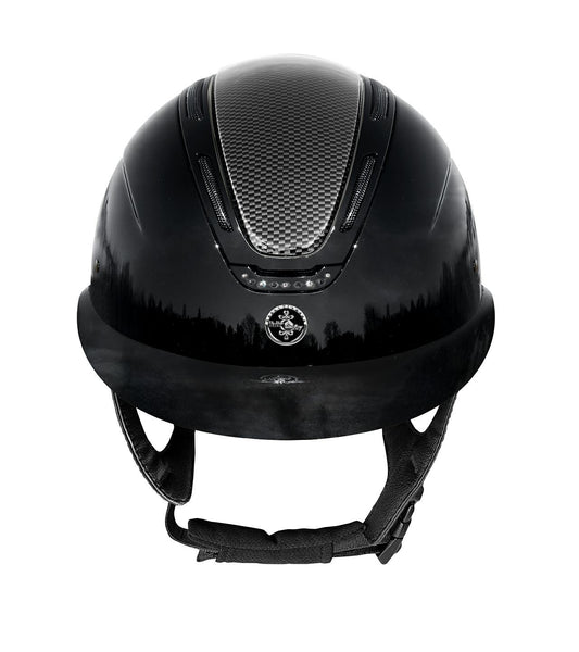 Casque Fair Play EQUILEUS W-V CARBON SHINY – Noir