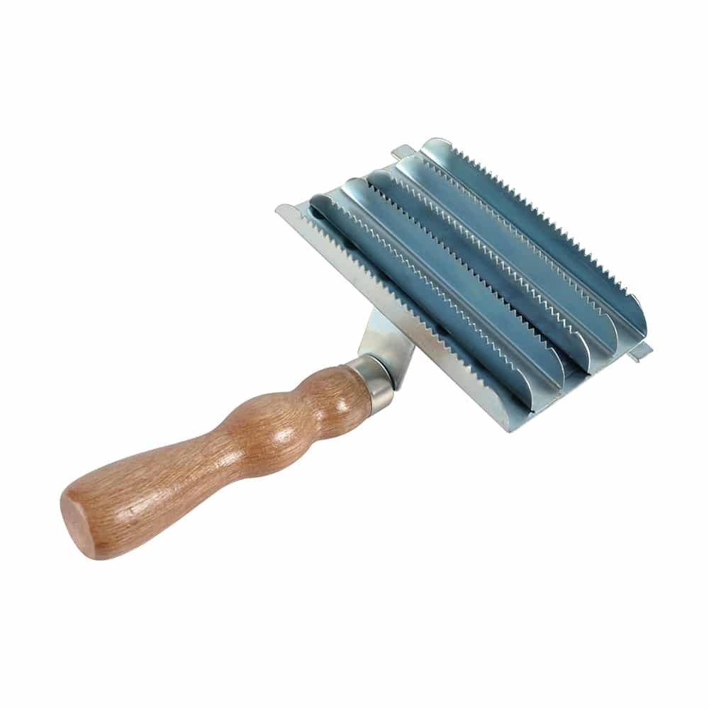 Borstiq Étrille métallique carrée, élimine la boue, pour les robes épaisses