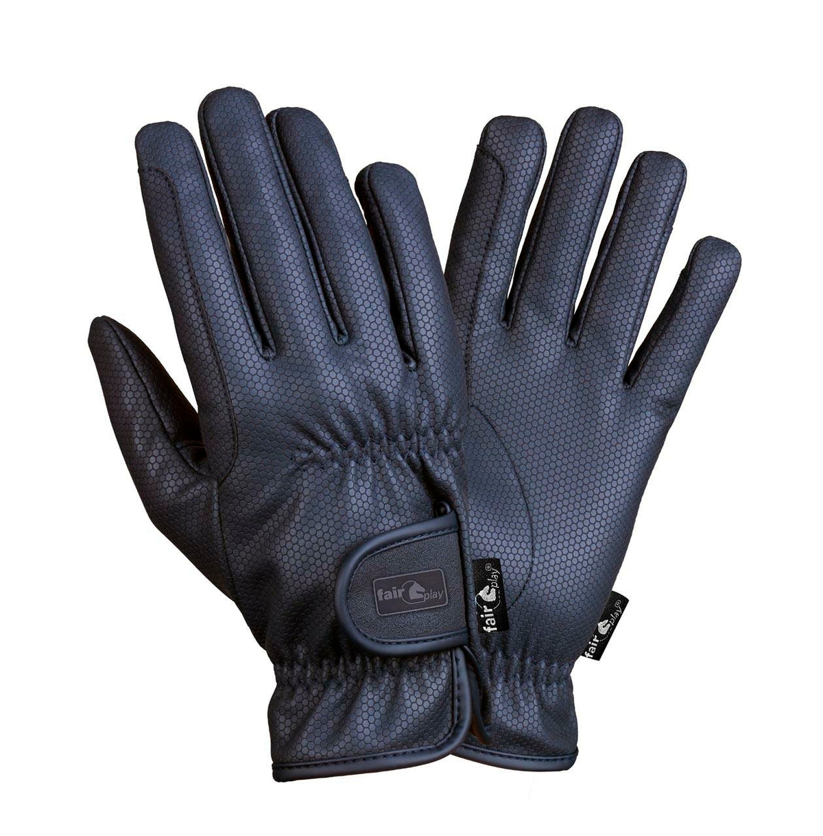 Gants d’équitation Fair Play GRIPPI WINTER – Noir
