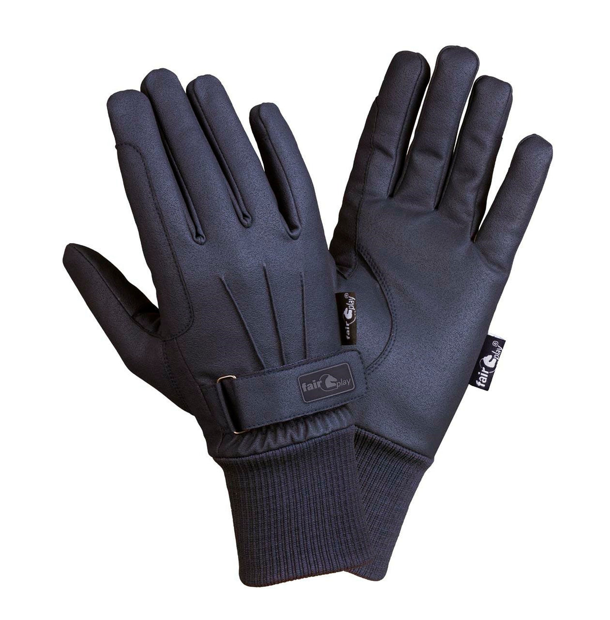 Gants d’équitation Fair Play ZEMA – Noir