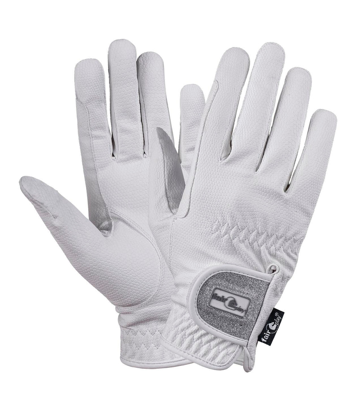 Gants d’équitation Fair Play GLAM – Blanc