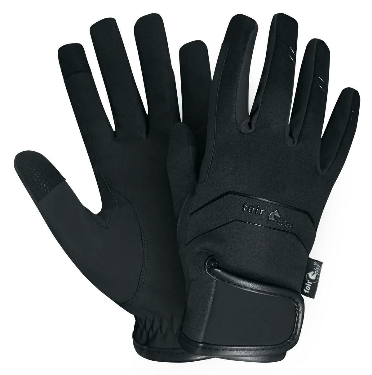 Gants d’équitation Fair Play GRAE – Noir