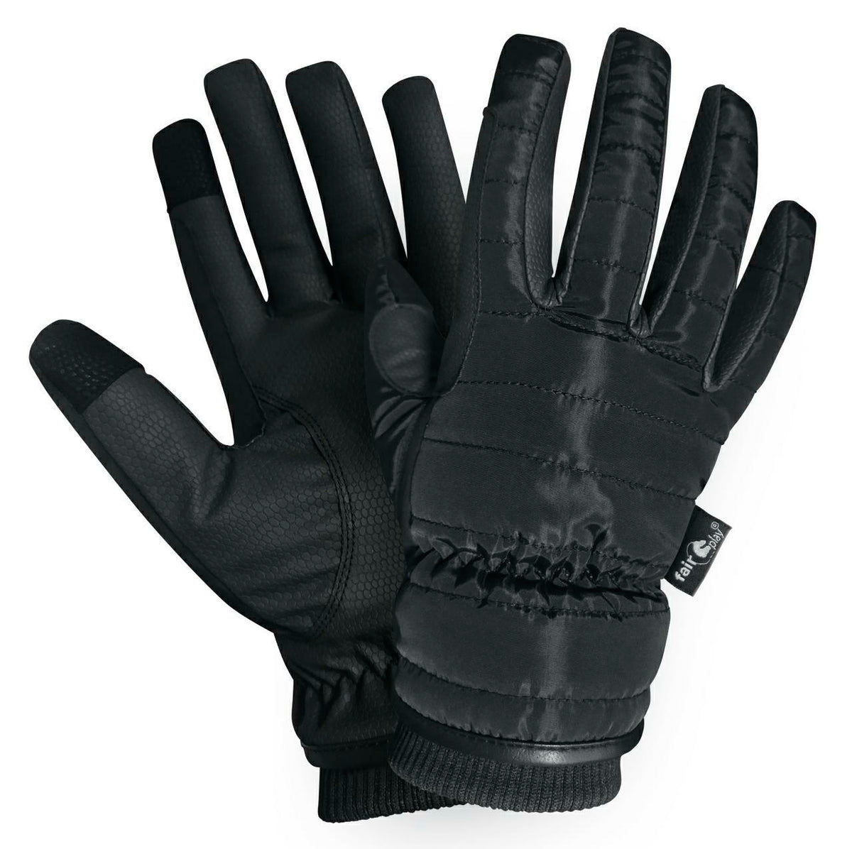 Gants d’équitation Fair Play DAGMAR – Noir