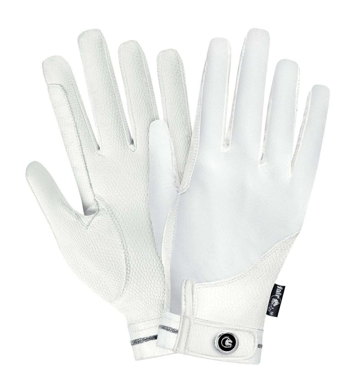 Gants d’équitation Fair Play REVEL – Blanc