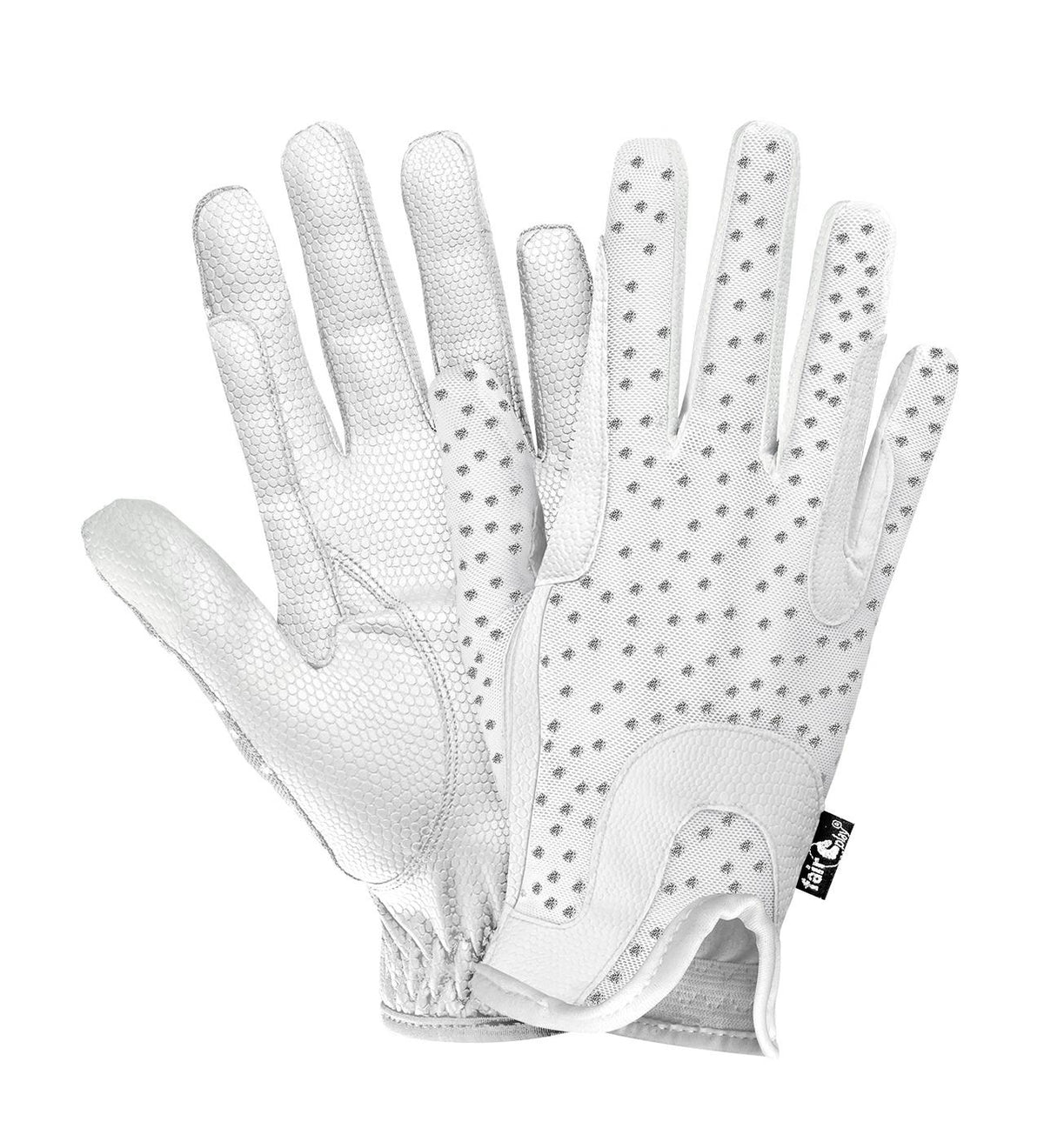Gants d’équitation Fair Play LUMI – Blanc
