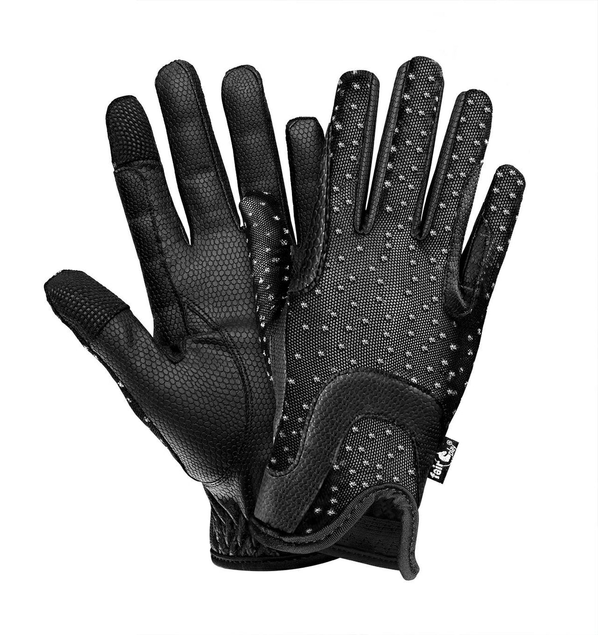 Gants d’équitation Fair Play LUMI – Noir