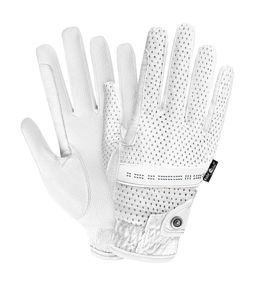 Gants d’équitation Fair Play FLASH – Blanc