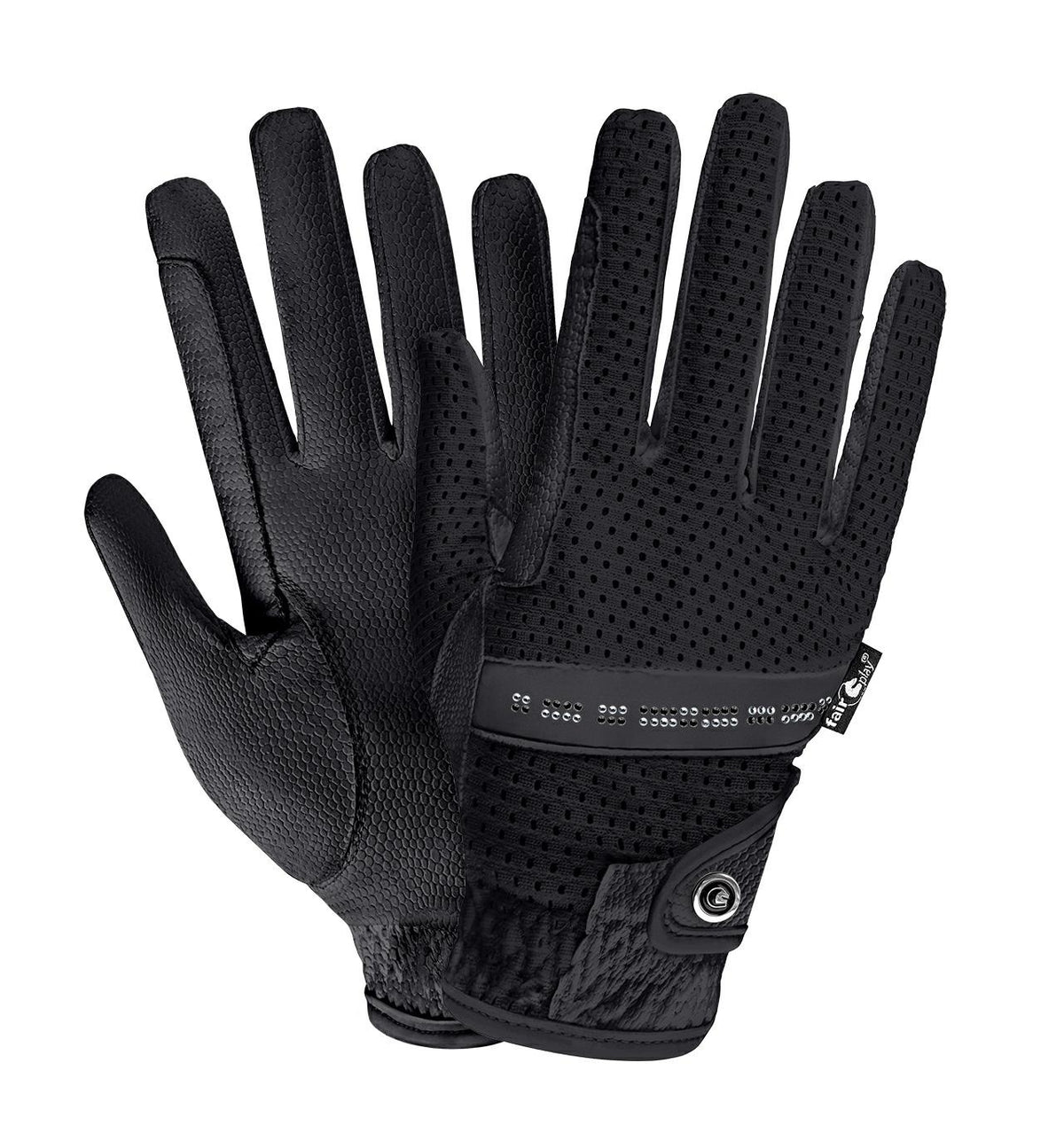 Gants d’équitation Fair Play FLASH – Noir