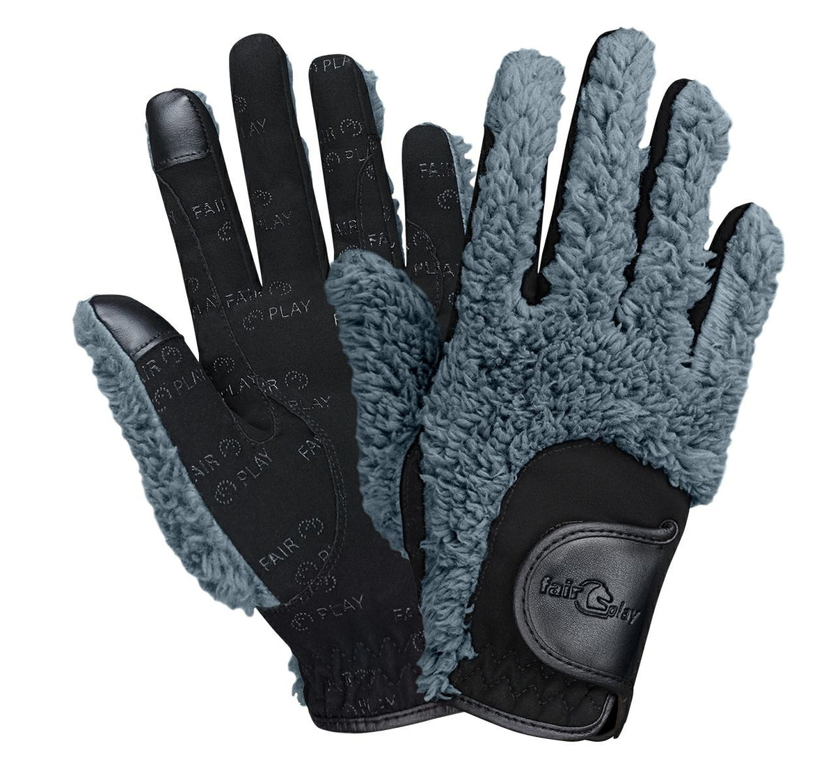 Gants d’équitation Fair Play ORSO – Vert gris